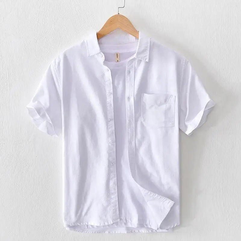 Paris cotton short sleeve shirt - Antonios