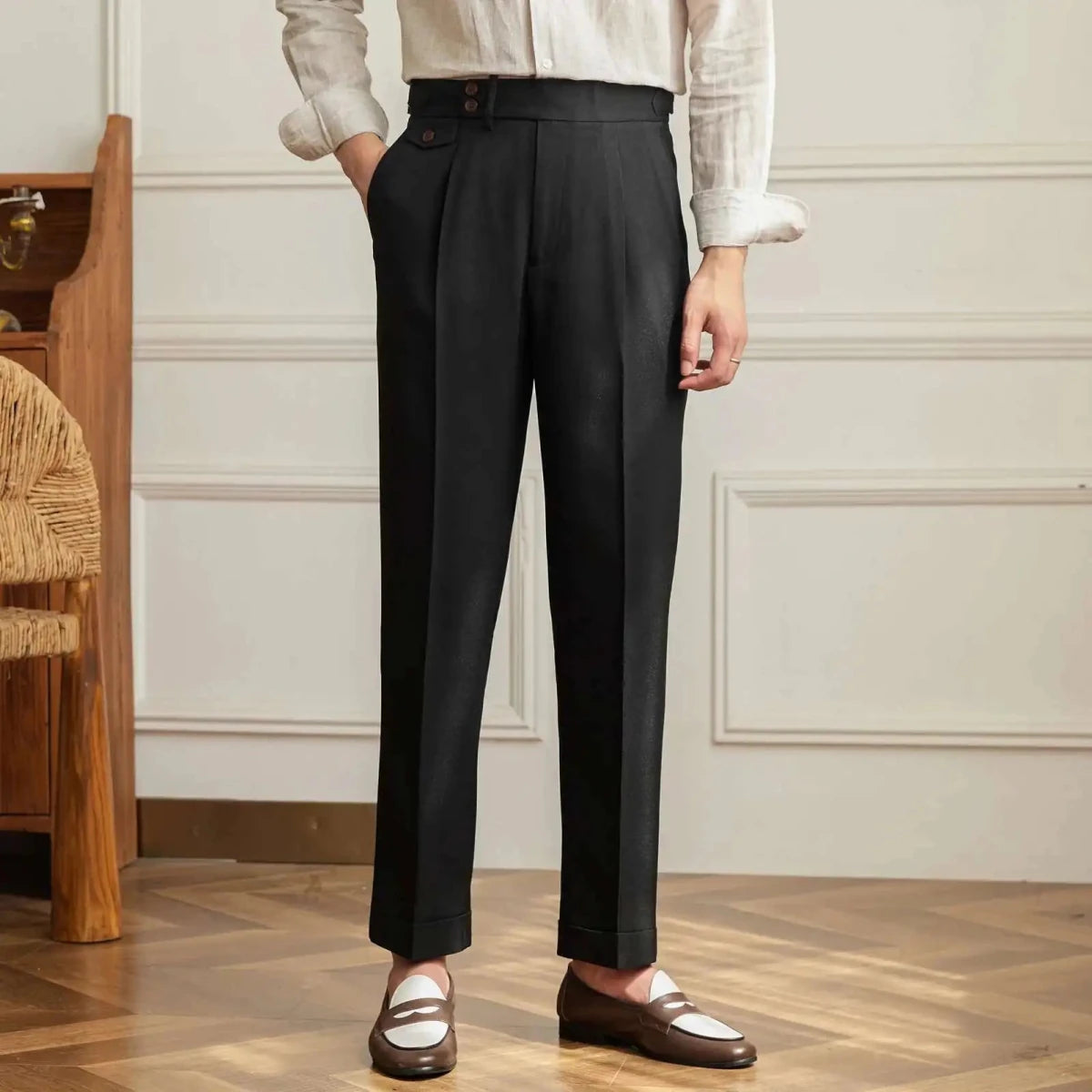 Paris formal high - waist trousers - Antonios