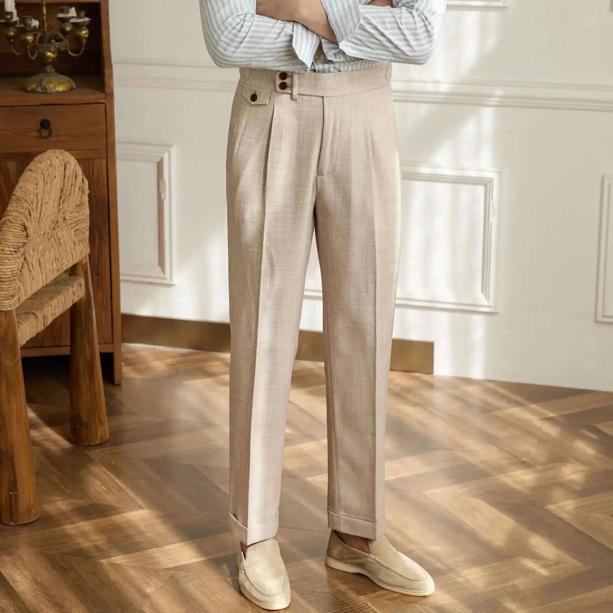 Paris formal high - waist trousers - Antonios