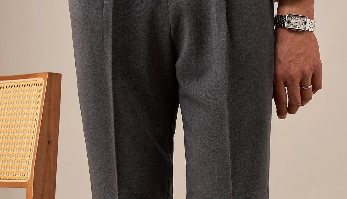 Paris high waist straight fit pants - Antonios