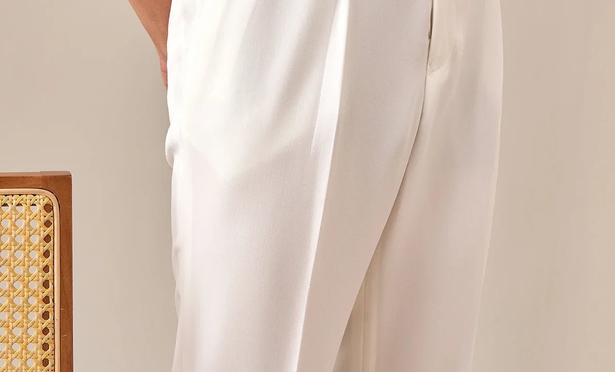 Paris high waist straight fit pants - Antonios
