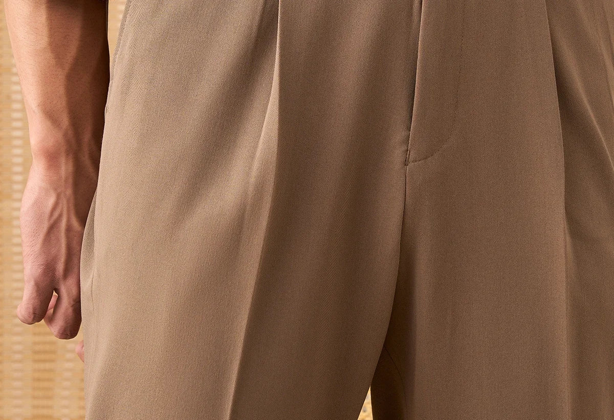 Paris high waist straight fit pants - Antonios