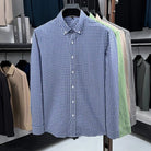 Paris retro casual plaid shirt - Antonios