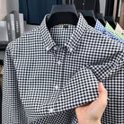 Paris retro casual plaid shirt - Antonios