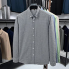 Paris retro casual plaid shirt - Antonios