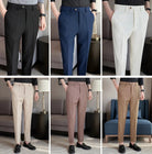 Paris slim fit business pants - Antonios