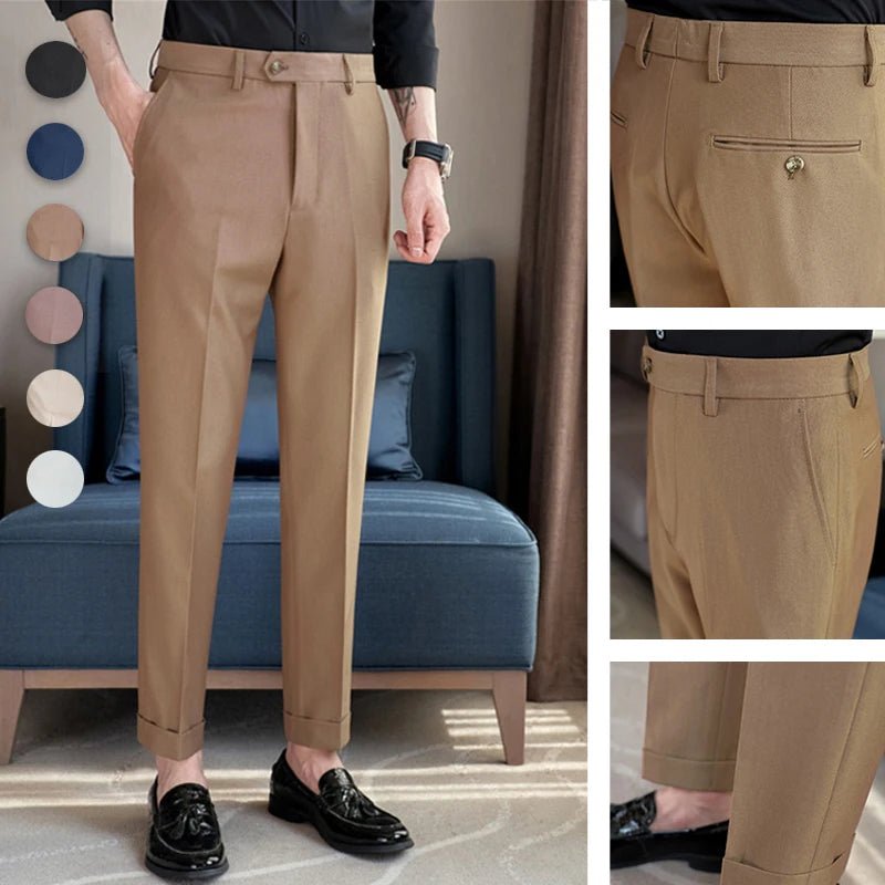 Paris slim fit business pants - Antonios