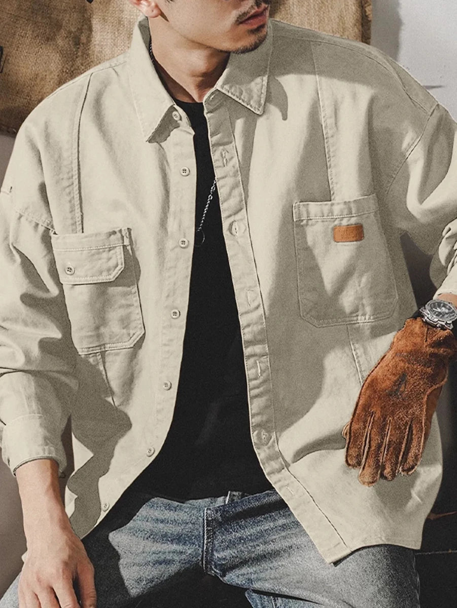 Paris vintage workwear shirt - Antonios