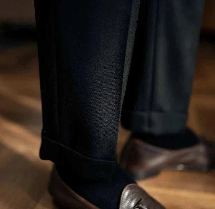 Parisian waist straight trousers - Antonios