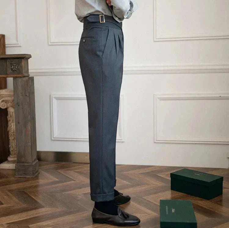 Parisian waist straight trousers - Antonios