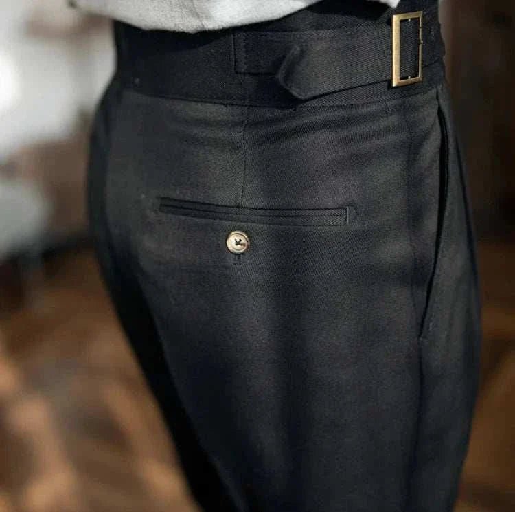 Parisian waist straight trousers - Antonios