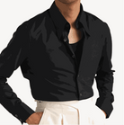 Party tuxedo long sleeve shirt - Antonios