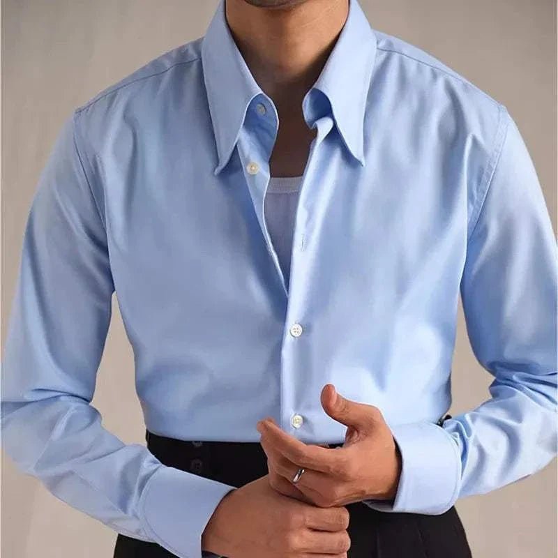 Party tuxedo long sleeve shirt - Antonios