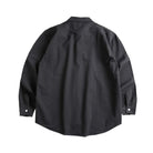 Paulo cotton long sleeve shirt with double pockets - Antonios