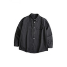 Paulo cotton long sleeve shirt with double pockets - Antonios