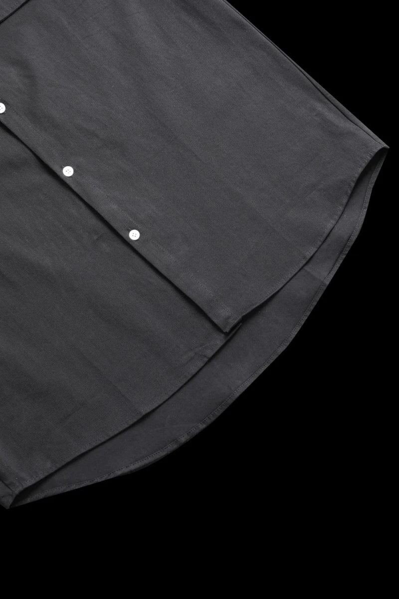 Paulo cotton long sleeve shirt with double pockets - Antonios