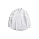 Paulo cotton long sleeve shirt with double pockets - Antonios