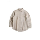 Paulo cotton long sleeve shirt with double pockets - Antonios