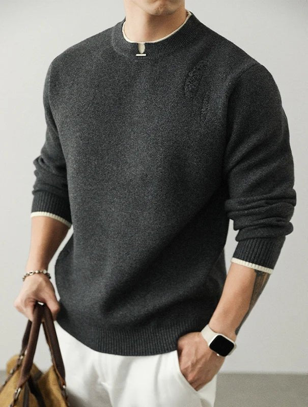 Paulo luxury knit sweater - Antonios
