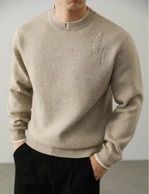 Paulo luxury knit sweater - Antonios