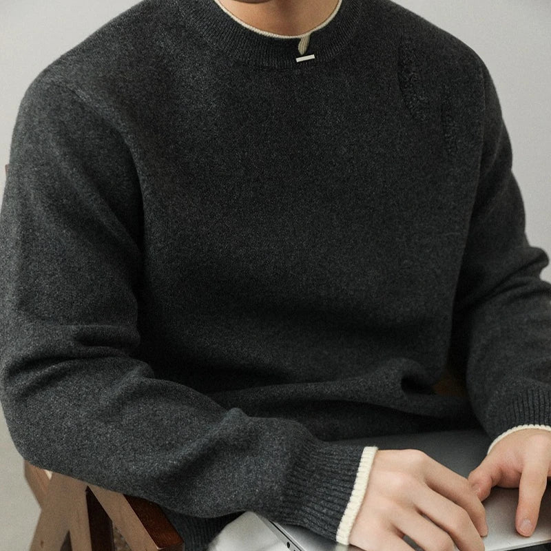 Paulo luxury knit sweater - Antonios