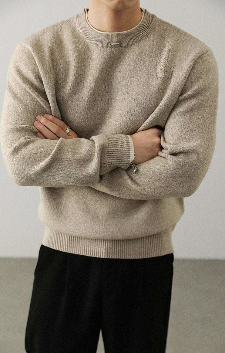 Paulo luxury knit sweater - Antonios