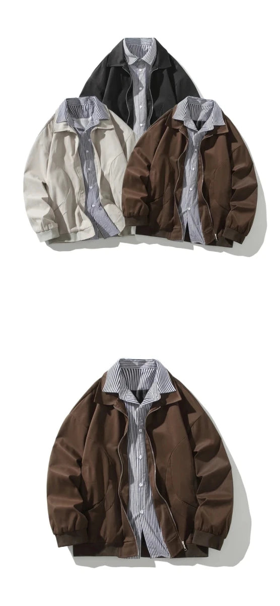 Paulo oversize two - layer jacket - Antonios