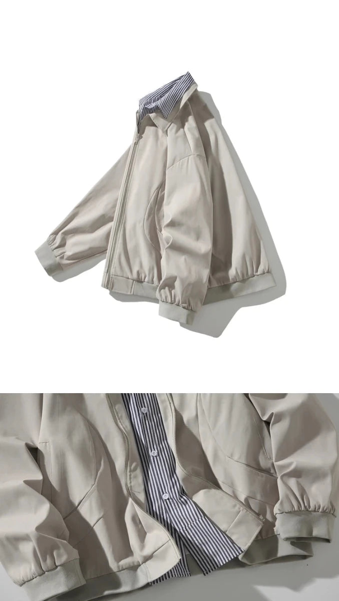 Paulo oversize two - layer jacket - Antonios