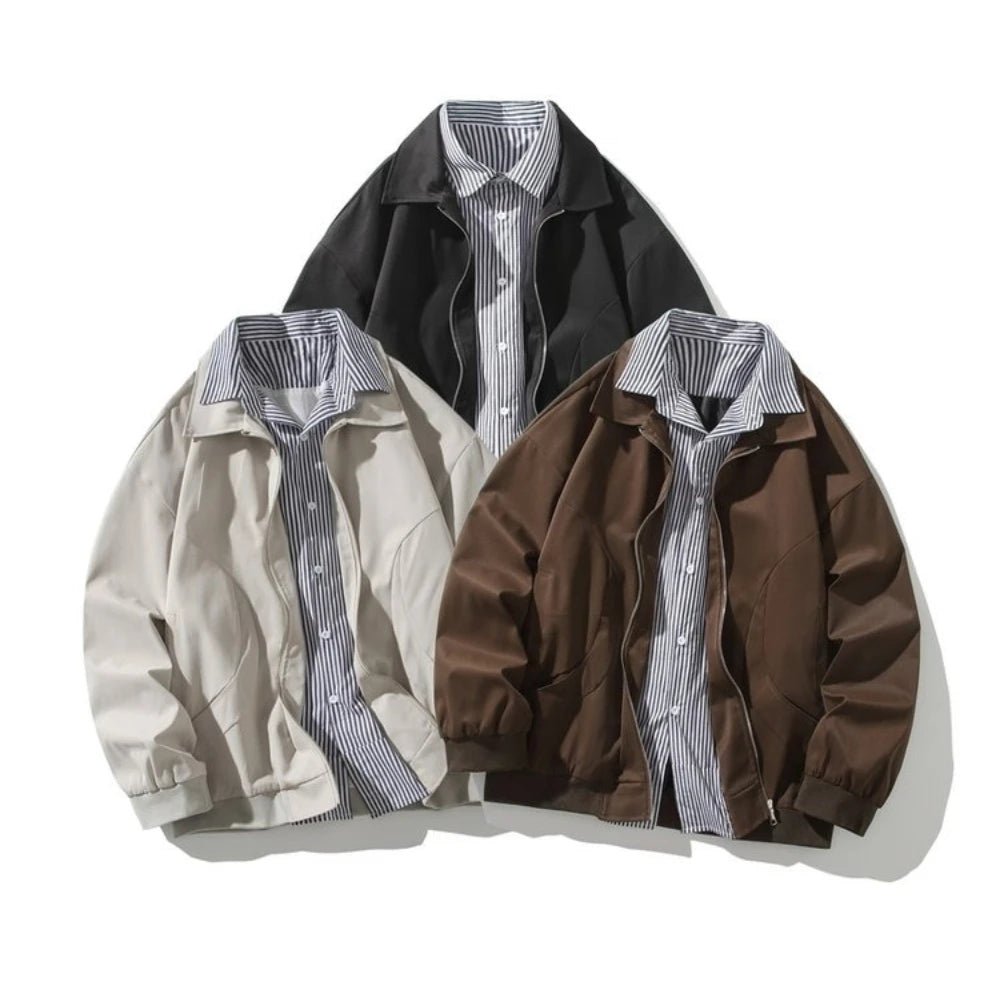 Paulo oversize two - layer jacket - Antonios