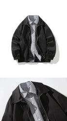 Paulo oversize two - layer jacket - Antonios