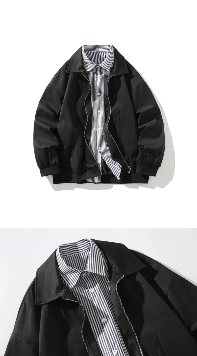 Paulo oversize two - layer jacket - Antonios