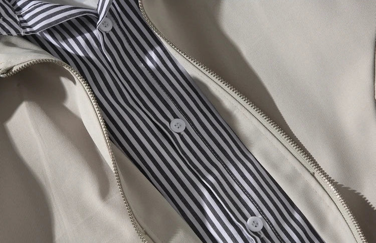 Paulo oversize two - layer jacket - Antonios