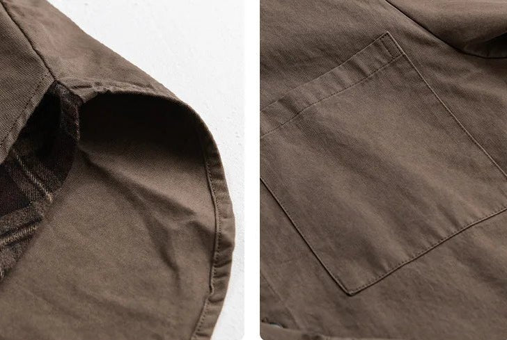 Paulo retro plaid - lined shirt - Antonios