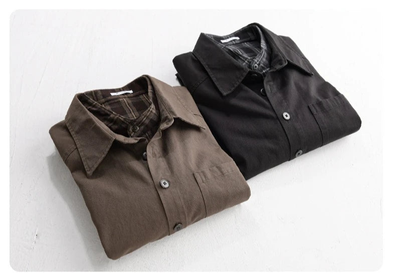 Paulo retro plaid - lined shirt - Antonios