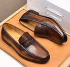 Penny luxury genuine leather loafers - Antonios