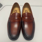 Penny luxury genuine leather loafers - Antonios