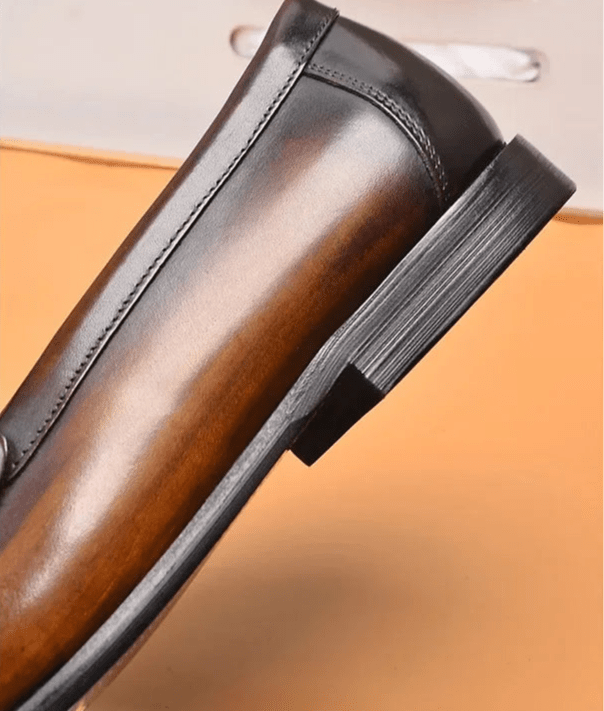 Penny luxury genuine leather loafers - Antonios