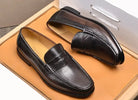 Penny luxury genuine leather loafers - Antonios