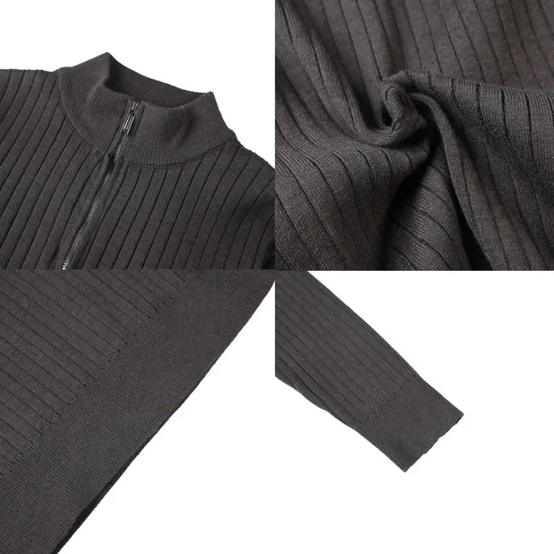 PLUS zipper sweater - Antonios