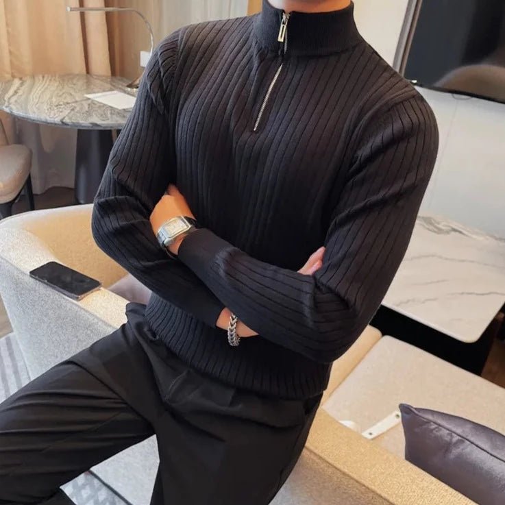 PLUS zipper sweater - Antonios