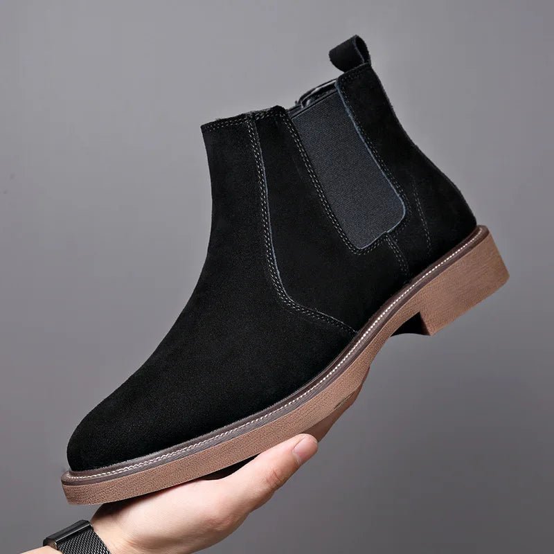 Plush - lined cowhide chelsea boots - Antonios