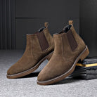 Plush - lined cowhide chelsea boots - Antonios
