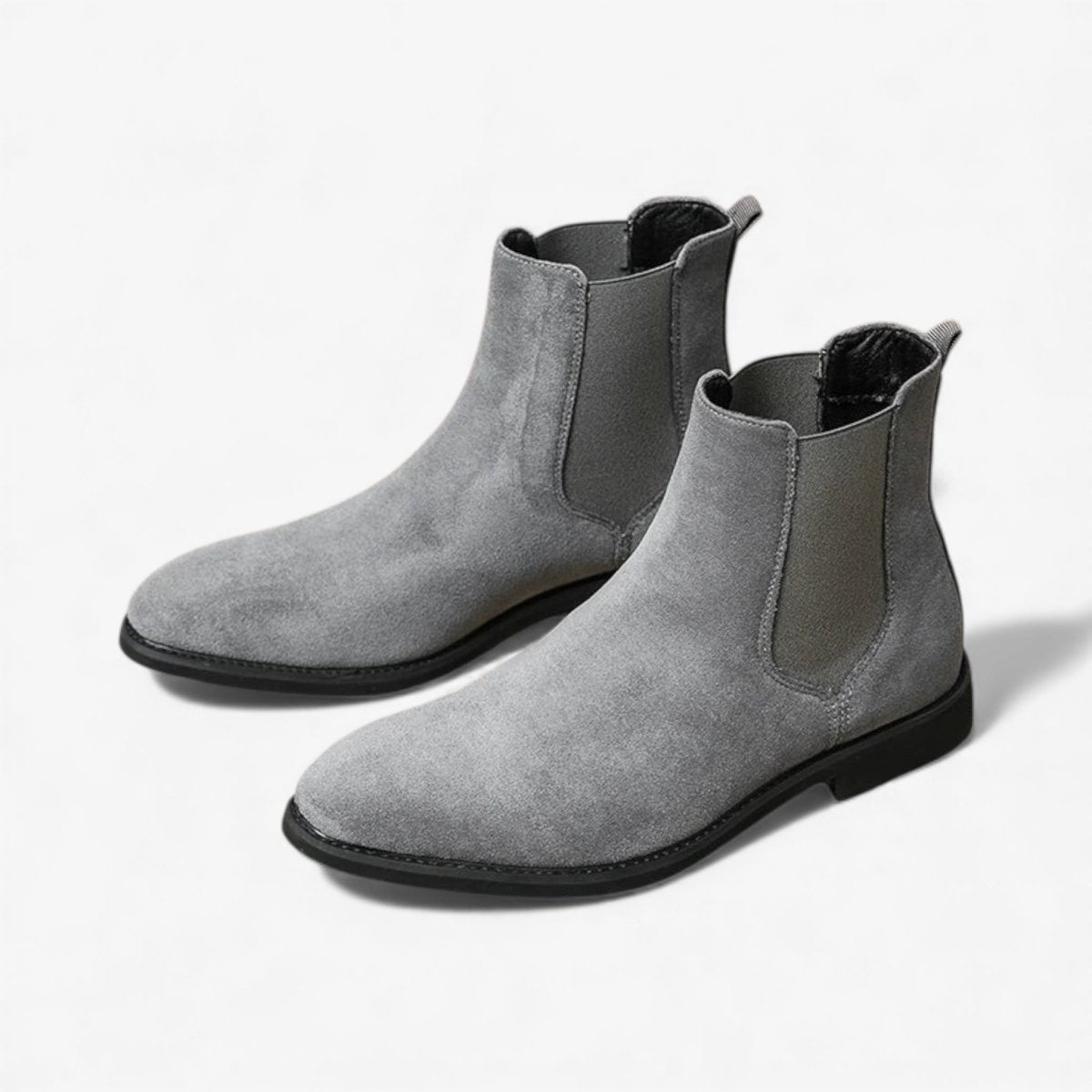 Pointed luxury suede ankle boots - Antonios