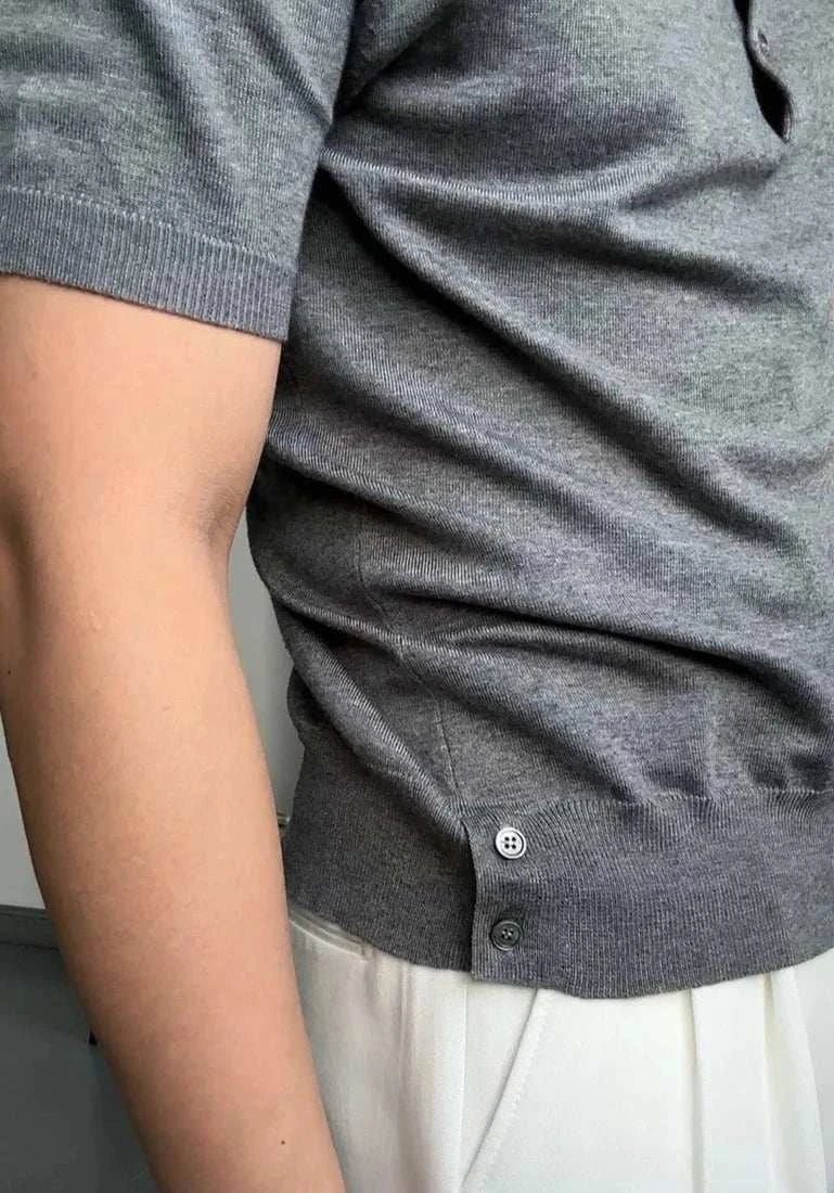 Polo casual slim fit summer t-shirt - Antonios