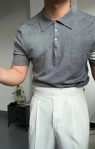 Polo casual slim fit summer t-shirt - Antonios