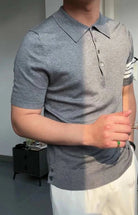 Polo casual slim fit summer t-shirt - Antonios