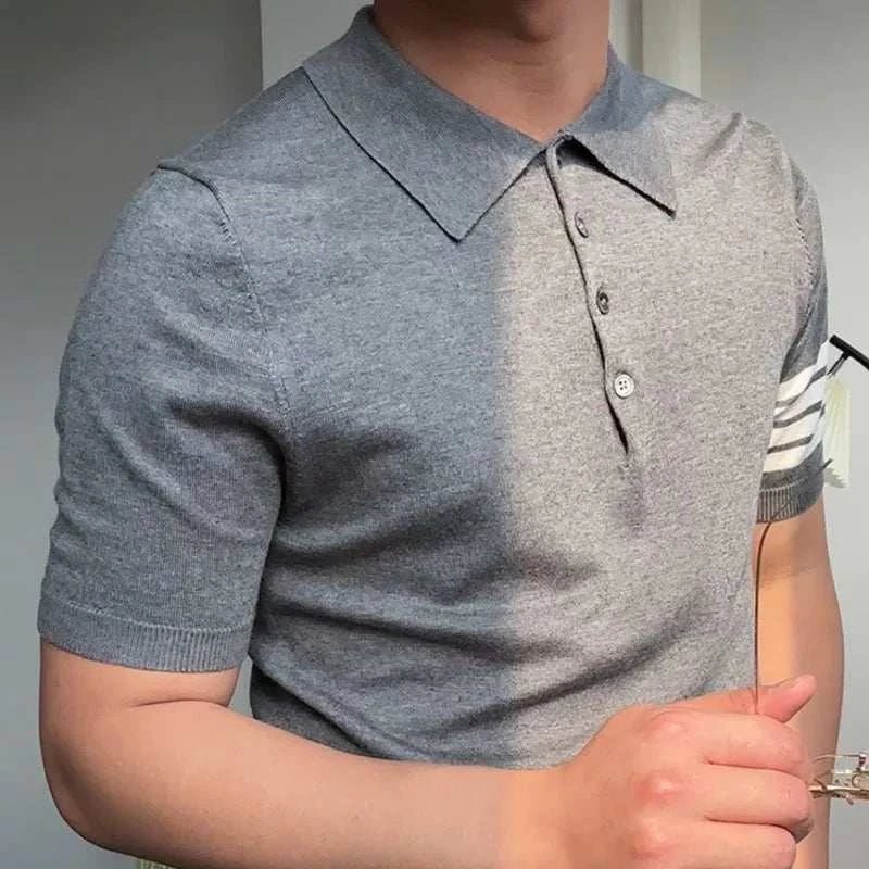 Polo casual slim fit summer t-shirt - Antonios