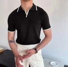 Polo collar relaxed fit t-shirt - Antonios