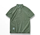Polo cotton washed t-shirt - Antonios