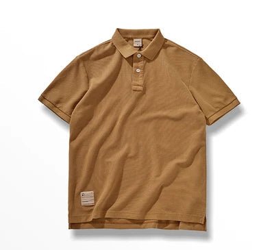 Polo cotton washed t-shirt - Antonios